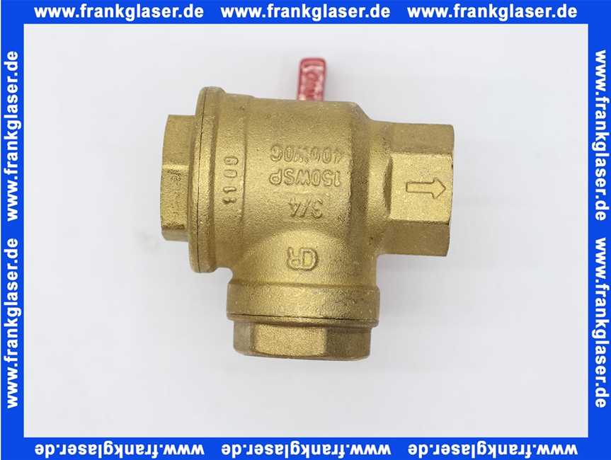 Stiebel Eltron 270022 Kugelhahn 3/4 mit Filter