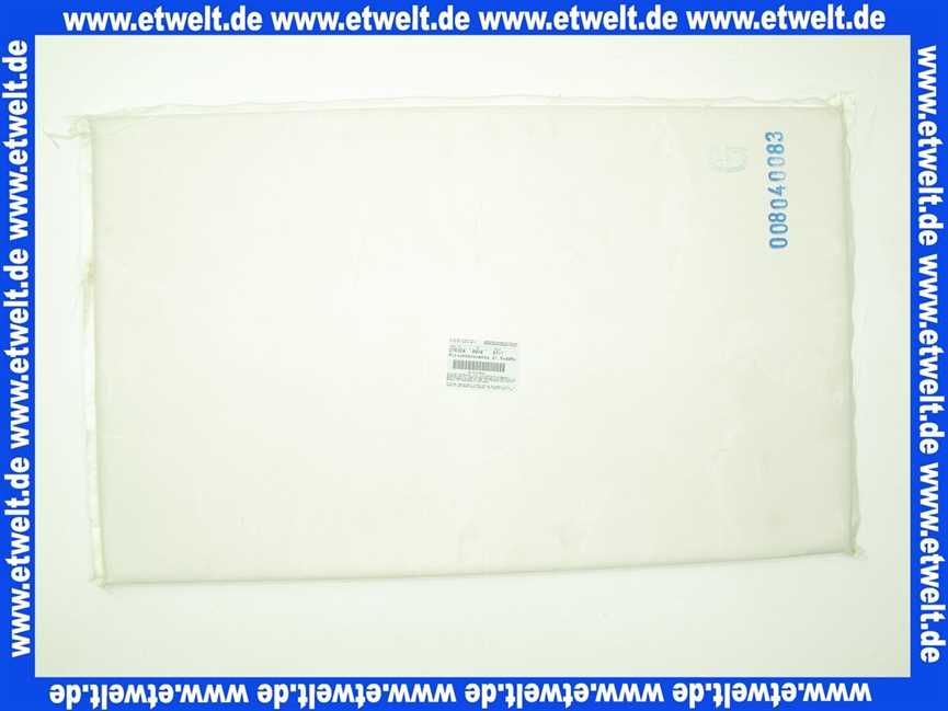 Stiebel Eltron 276324 Microthermmatte 21,5x445x730 vorn+hinten