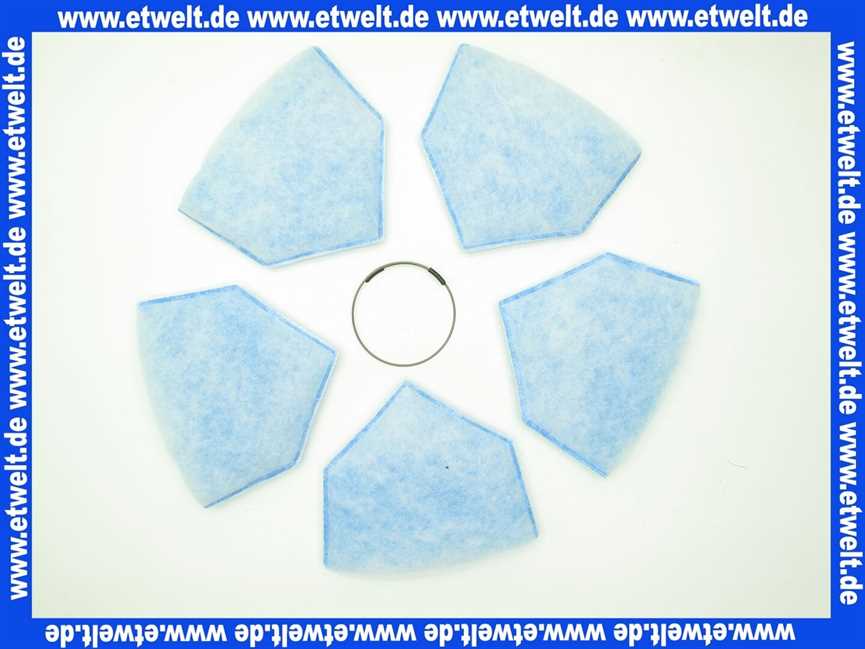 295123 Stiebel Eltron Filtermatten Set 125 5er Pack