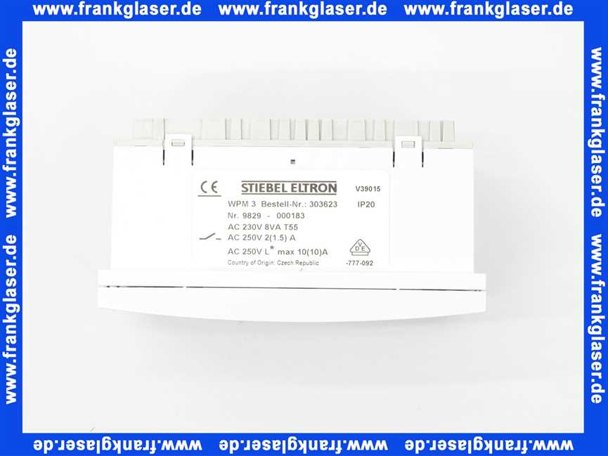 303623 Stiebel Eltron WPM 3 Ers.
