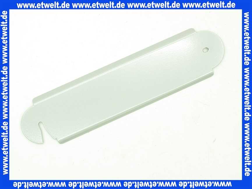 314422 Stiebel Eltron Lasche Filterabdeckung gr