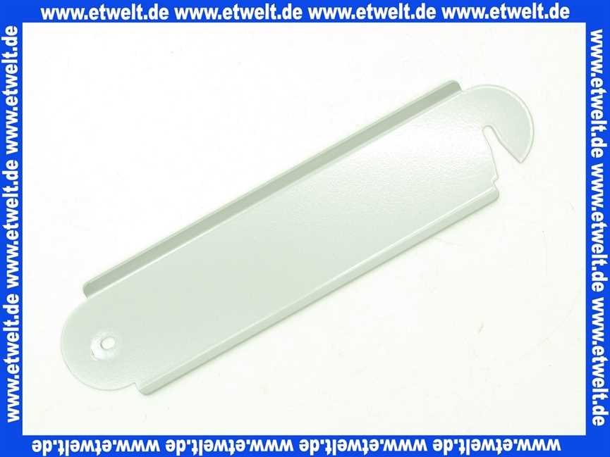 314422 Stiebel Eltron Lasche Filterabdeckung gr