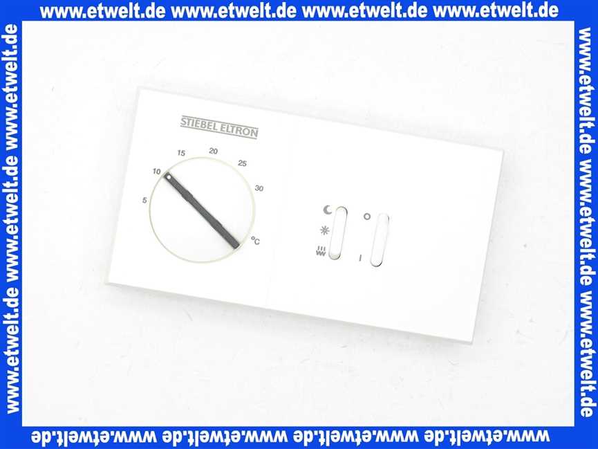 Stiebel Eltron RTPZ-S Temperaturregler Ers. 326760