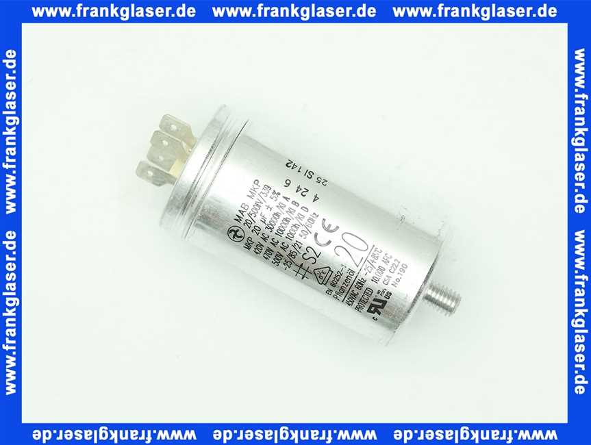 Stiebel Eltron Kondensator 20yF/450V 329304