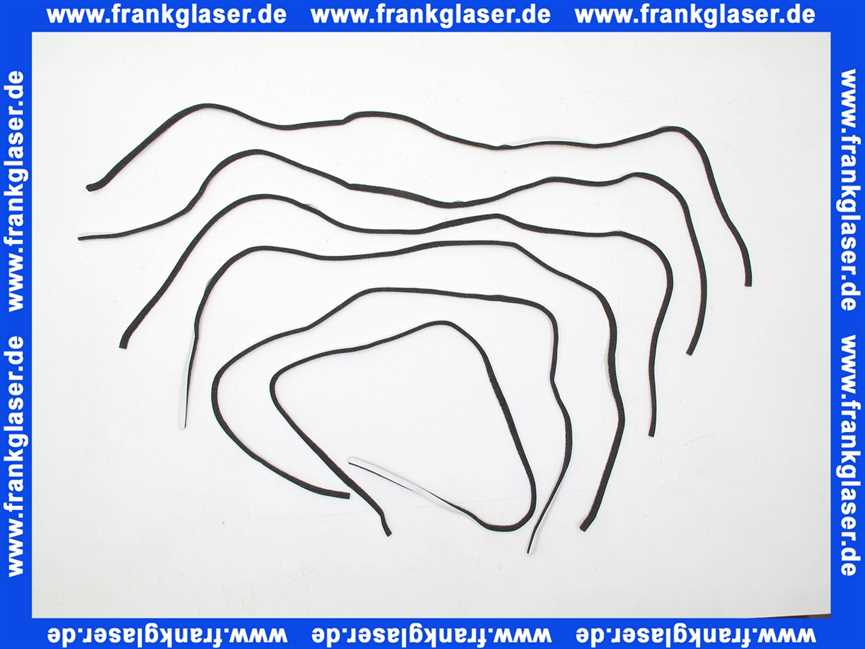 Stiebel Eltron Ersatzteilset x6 Dichtungsband 950x7x5mm 349215