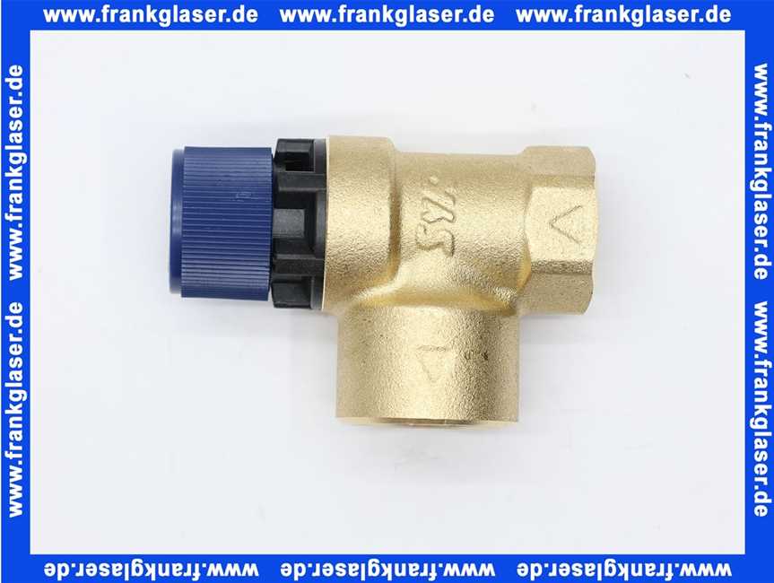 211515000 SYR Membran-Sicherheitsventil 2115 DN 15 6bar rohgelb