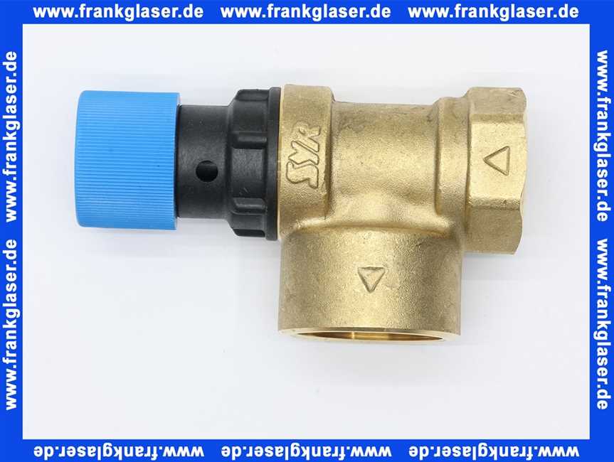 211525002 SYR Membran-Sicherheitsventil 2115 DN 25, 10bar rohgelb
