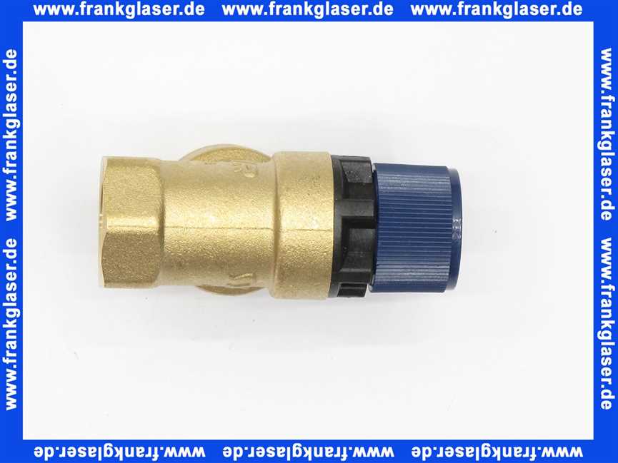 21158 Syr Membran Sicherheitsventil 8 bar 1/2 Zoll roh bauteilgeprüft