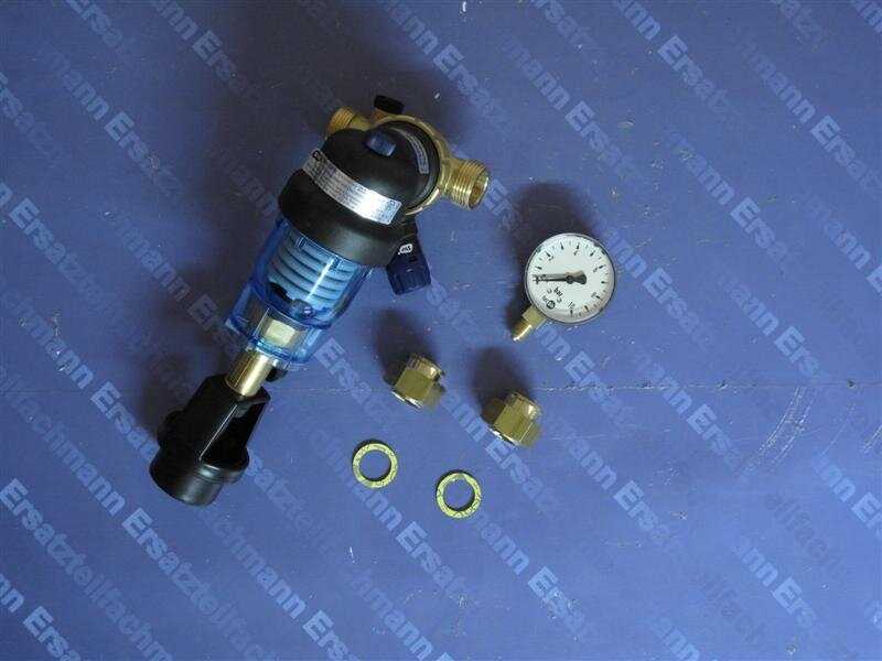 231420004 Syr Rückspülfilter DUO DFR HOT DN 20 mit Druckminderer