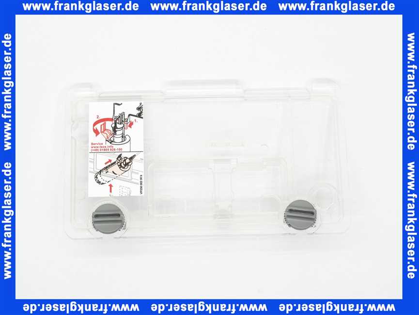 9820017 Tece Spülkastendeckel Revisionsdeckel zu UP-Spülkasten