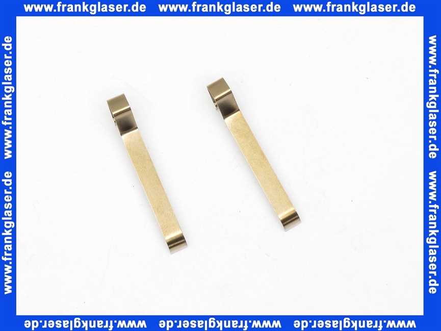 9820020 TECE 2er-Set Tastenfeder Feder für TECE Spülkasten Betätigungsplatte