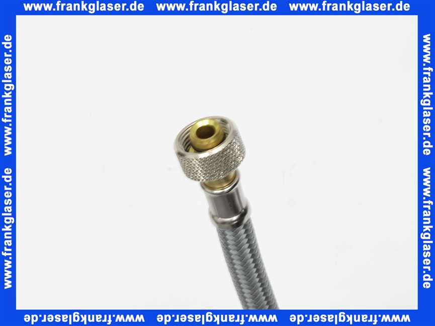 9820026 TECE Ersatzteil Panzerschlauch mit O-Ring für Spülkasten