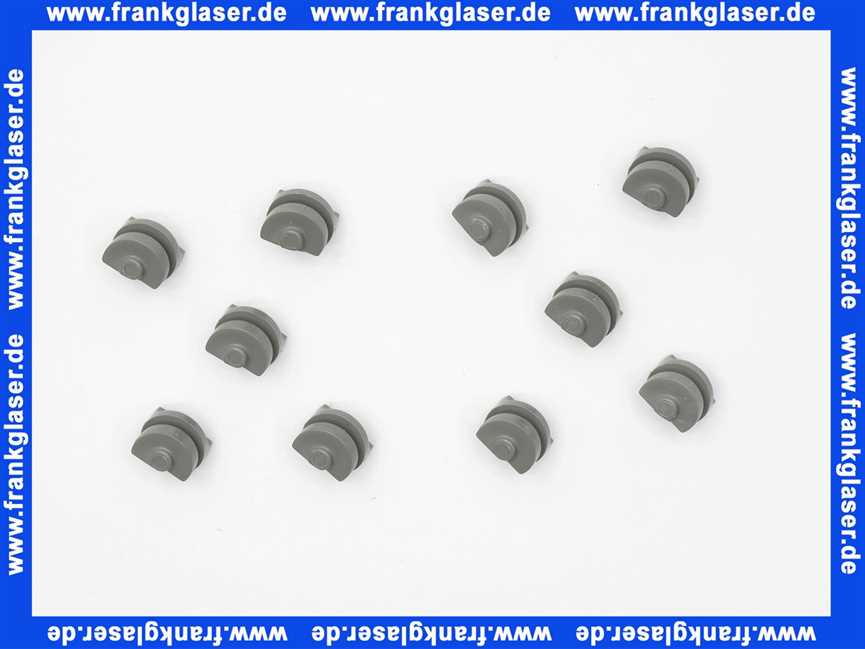 9820191 TECE box Klemmschrauben für 8 cm Spülkasten