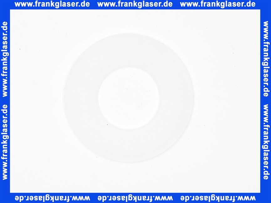 9820233 TECE Ersatzteil Fußdichtung (Glockend.) für Ablaufventil A2