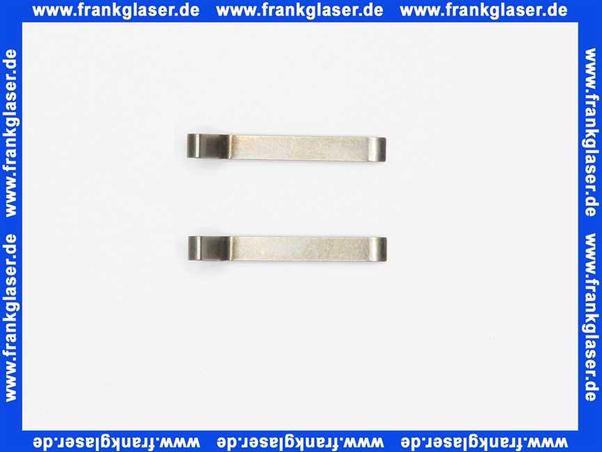 9820253 TECE Ersatzteil Tastenfedern für square, 2er-Set