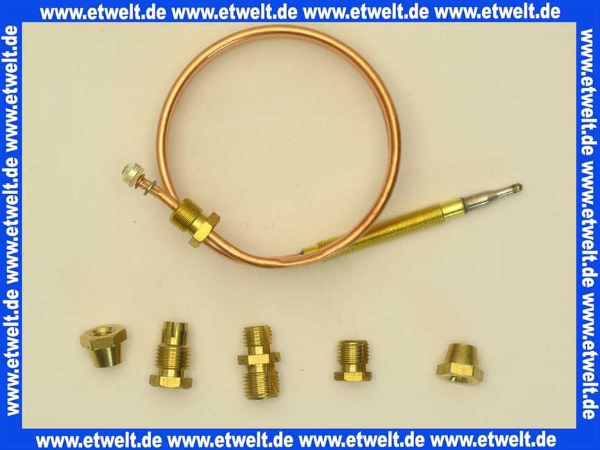 Thermoelement Universal 900 mm CEMAT m.4 Adaptern