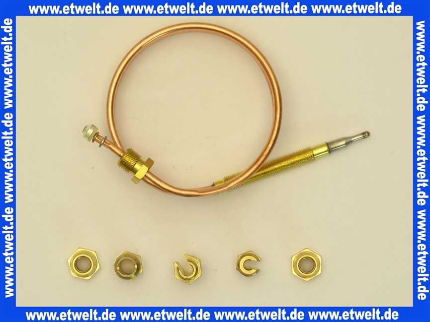 Thermoelement Universal 900 mm CEMAT m.4 Adaptern