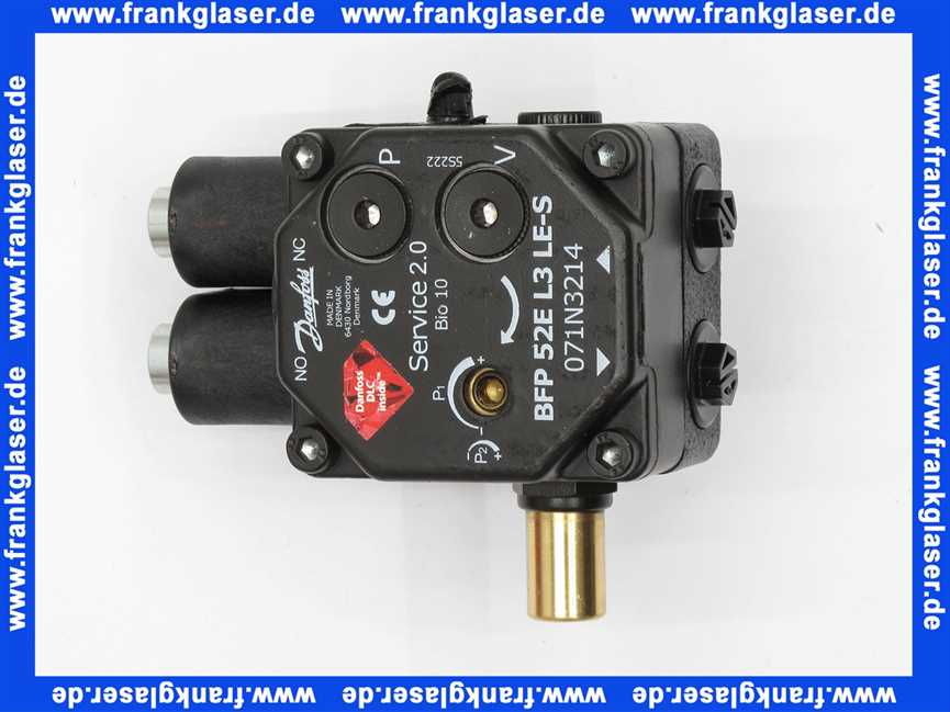 Ölpumpe BFP 52E L3 LE-S 071 N 3214 Danfoss Service 2.0