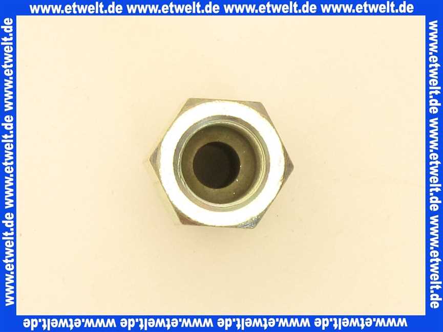 Reduzierstück für .Manometer / Vakuummeter 1/8 IG x 1/4 AG