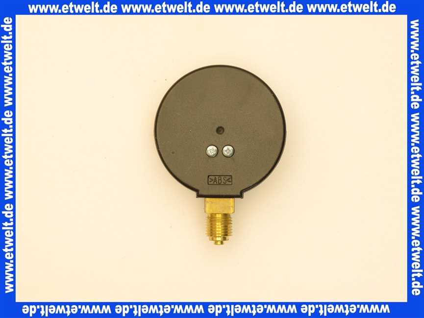Öldruckmanometer 1/8 AG 0-25 bar