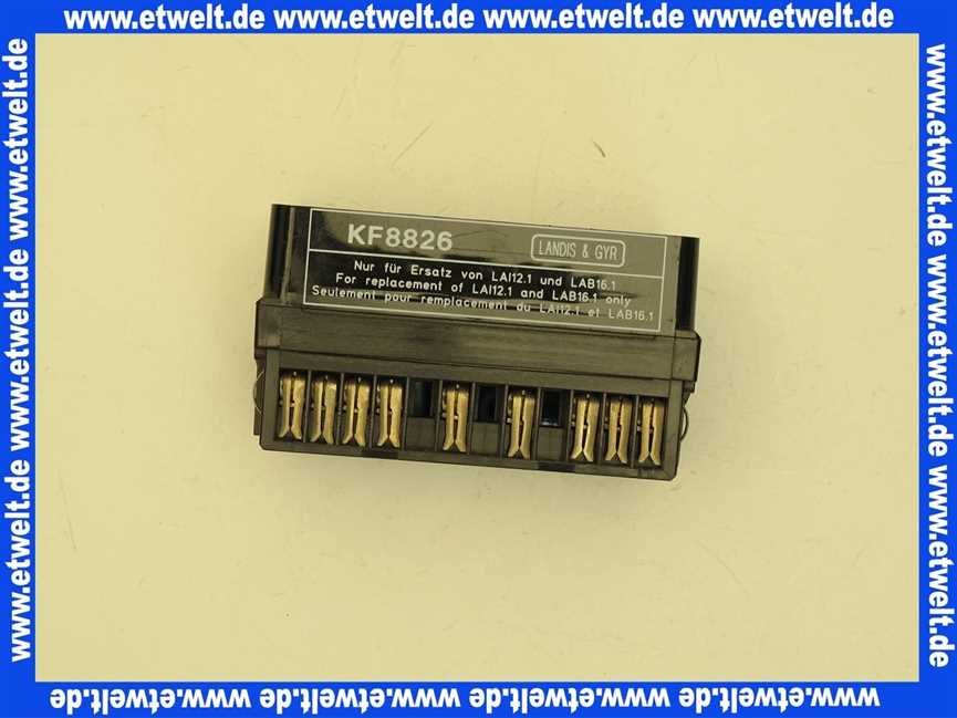 Adapter-Sockel KF 8826 Landis & Gyr