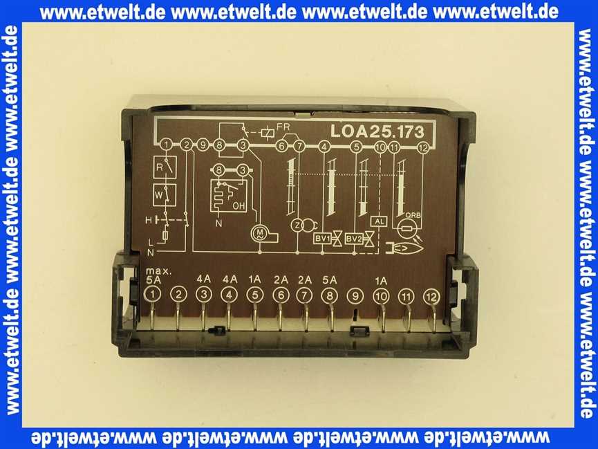 Ölfeuerungs-Automat LOA 25.173 C27 Landis & Gyr