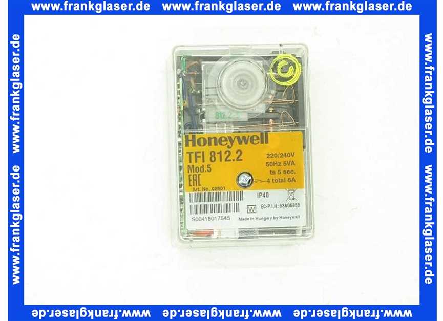 Gasfeuerungsautomat TFI 812.2 Mod.5 Satronic