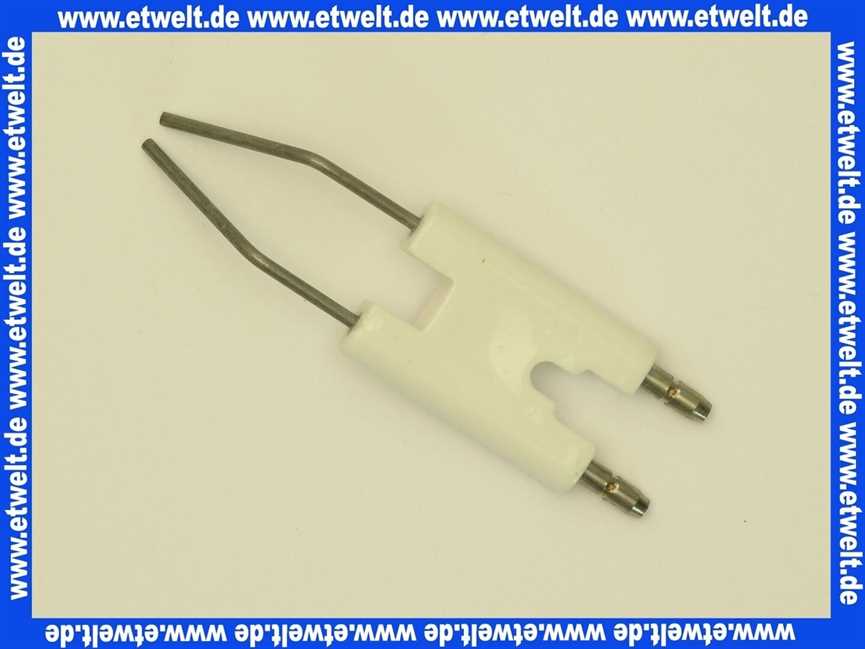 Zuendelektrodenblock 25 x 38 mm Weishaupt WL10/WL20 (neu)