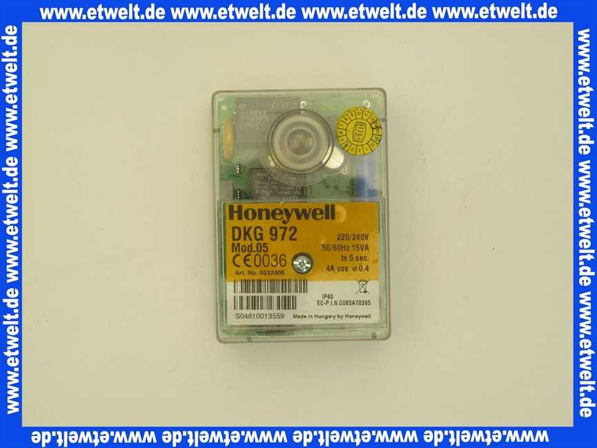 Gasfeuerungsautomat DKG 972 Modell 05 Satronic