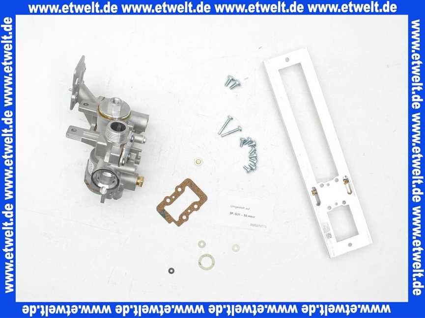 Vaillant Umstellsatz, auf 3P_50mbar 0010026392