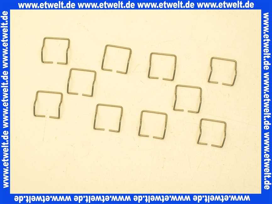 Vaillant Klammer, UDK, (x10) 0020029605