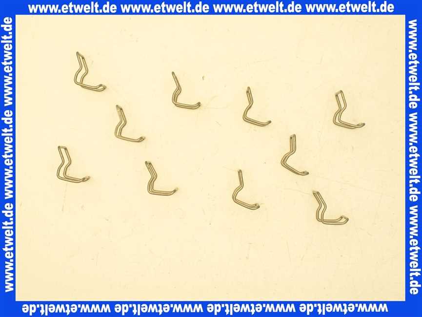 Vaillant Klammer, UDK, (x10) 0020029605