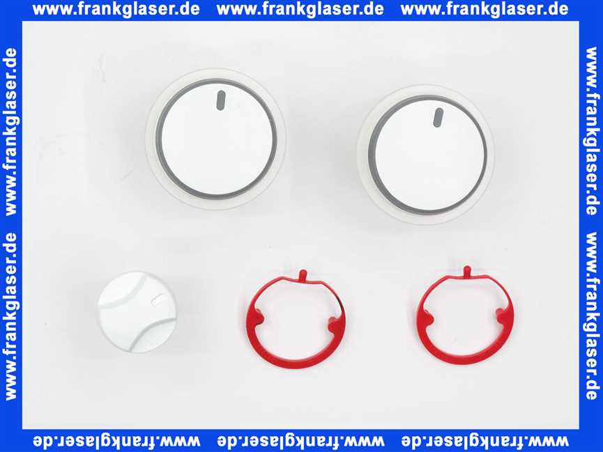 Vaillant Knopf, weiß (excl.), Set a 3 St. 0020048920