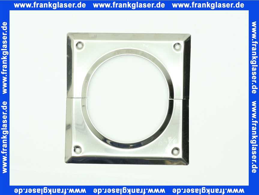 Vaillant Rosette, DN 125, geteilt (Edelstahl) 0020059480