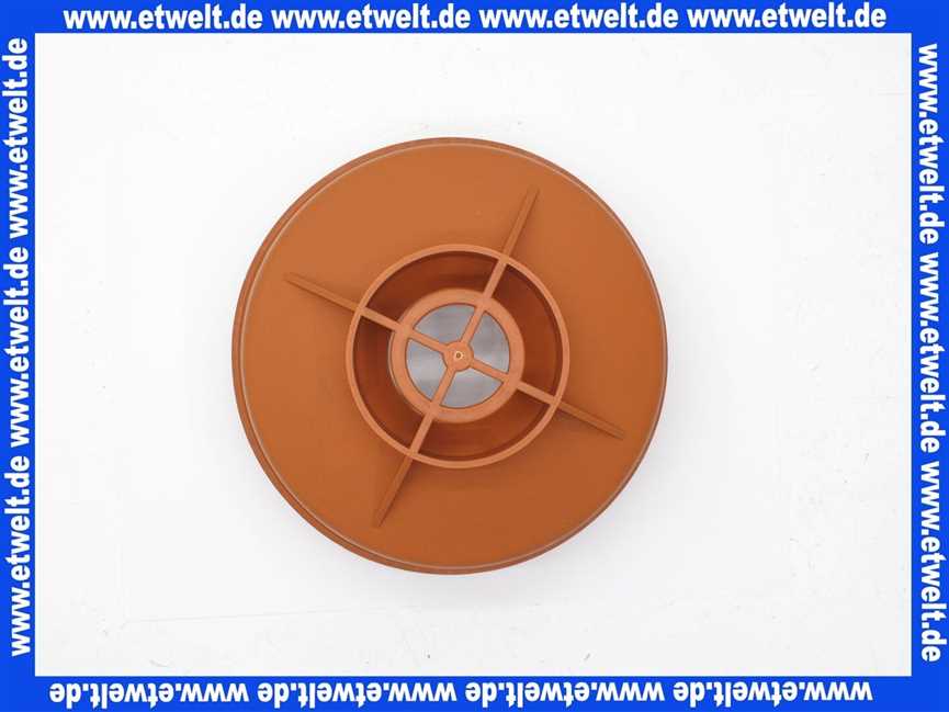 Vaillant Abgashaube, rot 0020065478