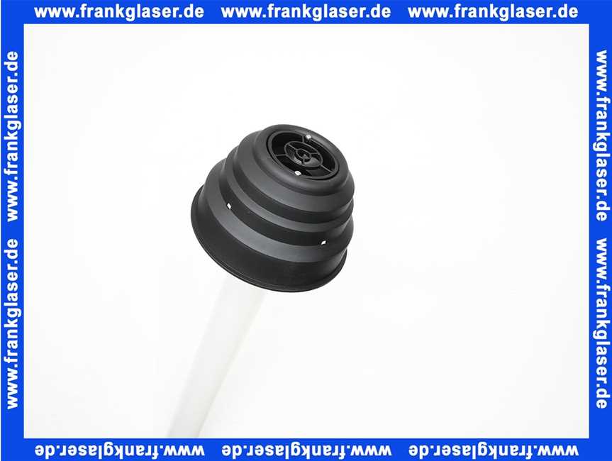 Vaillant Abgashaube, schwarz m. Abgasrohr DN60 0020070982