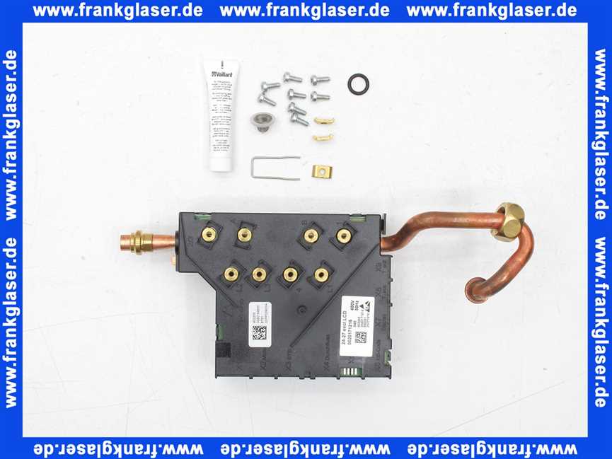 Vaillant Elektronik, mit Kaltwasserrohr 0020094113