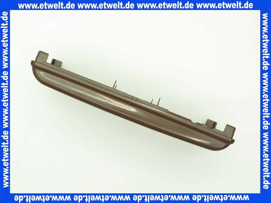 Vaillant Deckel, braun 0020096362