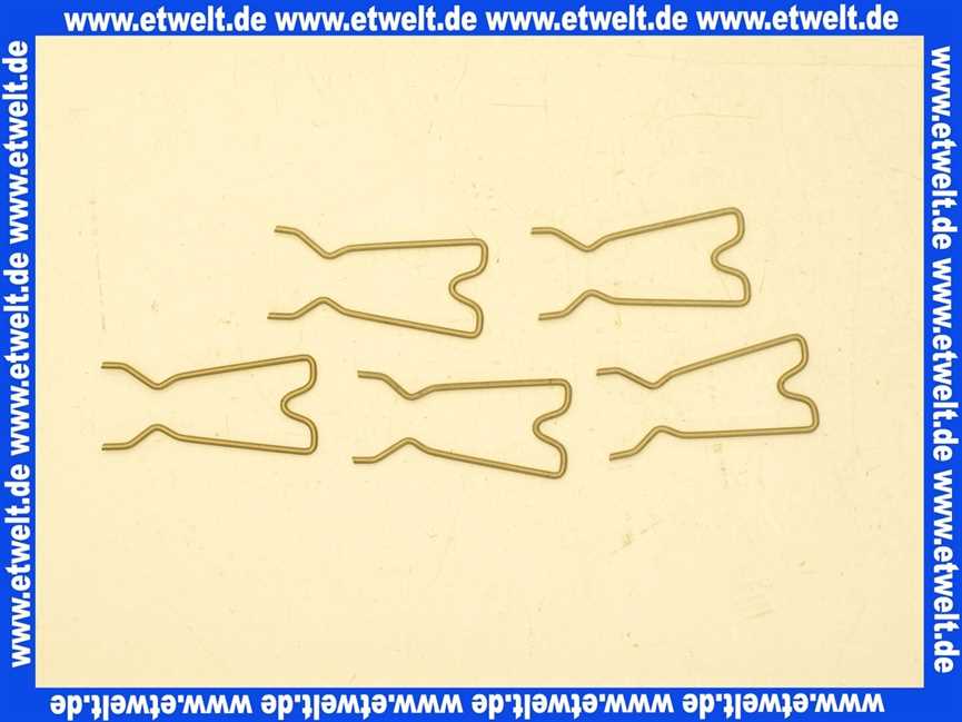 Vaillant Klammer, (x5) 0020107702