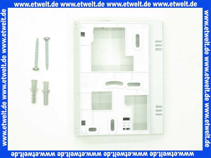 Vaillant Halter, Rückwand 0020112596