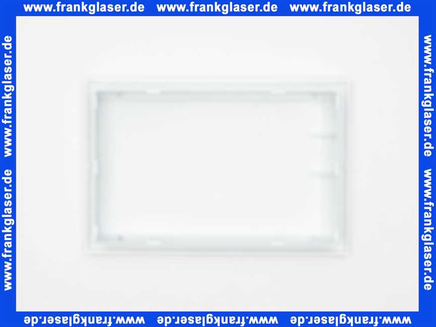 Vaillant Abdeckung, Reglerschacht, weiß 0020130231