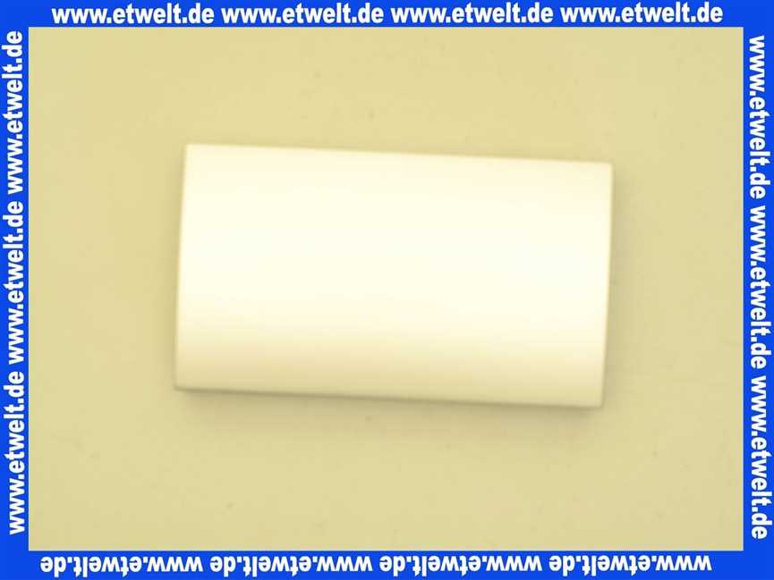 Vaillant Abdeckung, Reglerschacht, silber 0020130490