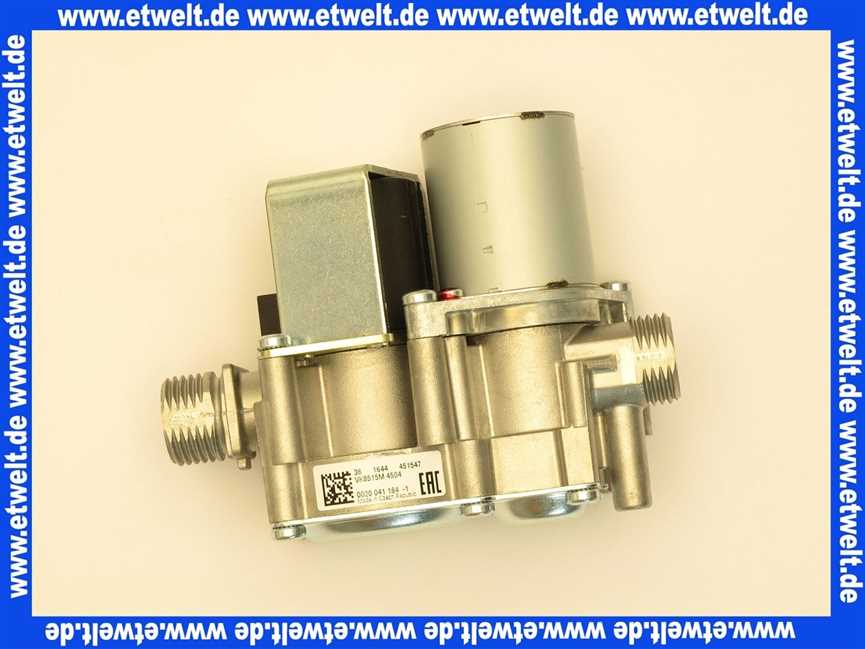 Vaillant Gasarmatur 0020135144