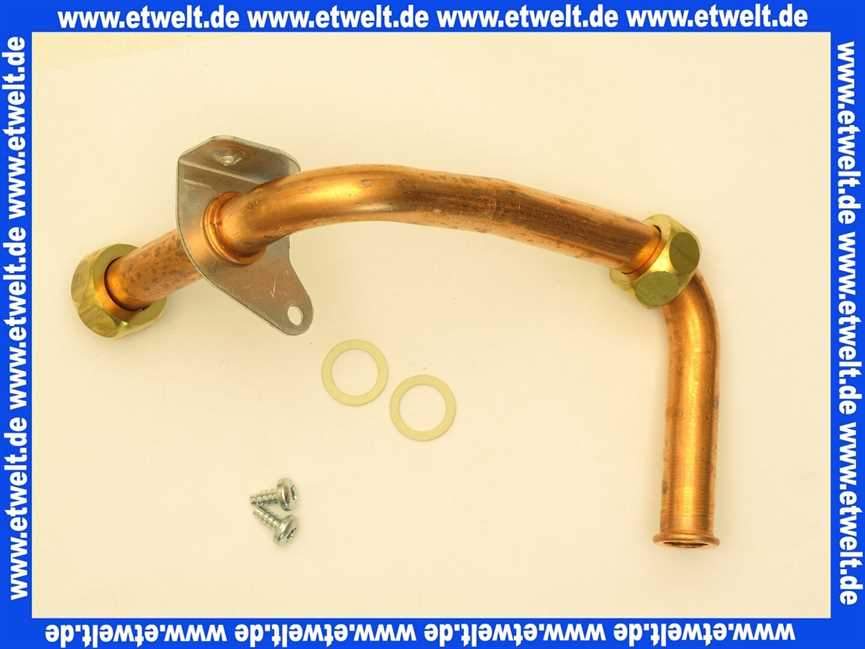 Vaillant Gasrohr, unten 0020136648