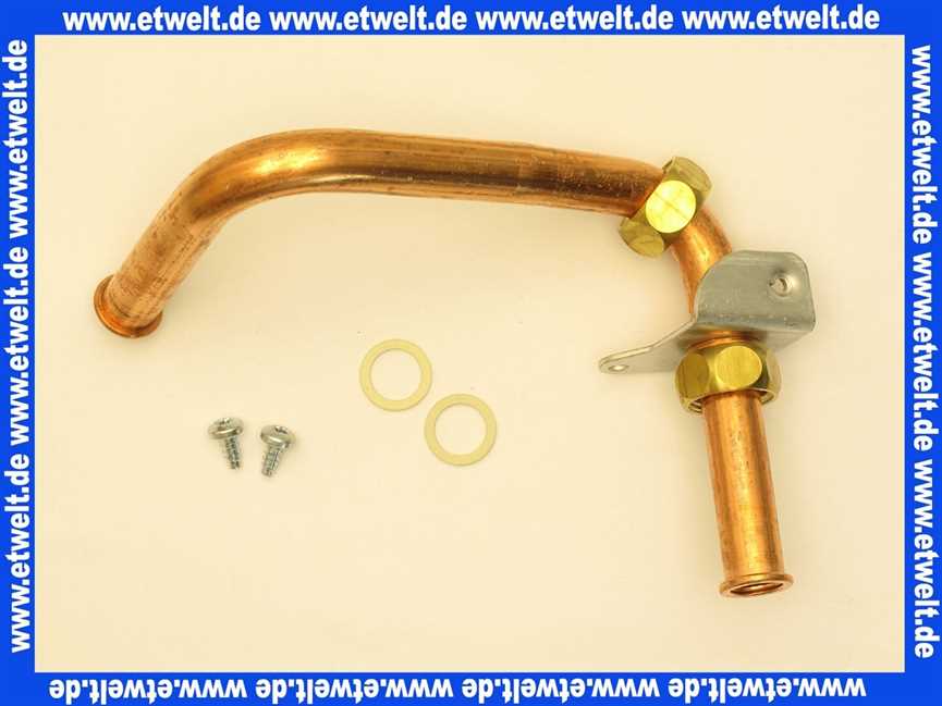 Vaillant Gasrohr, unten 0020136648