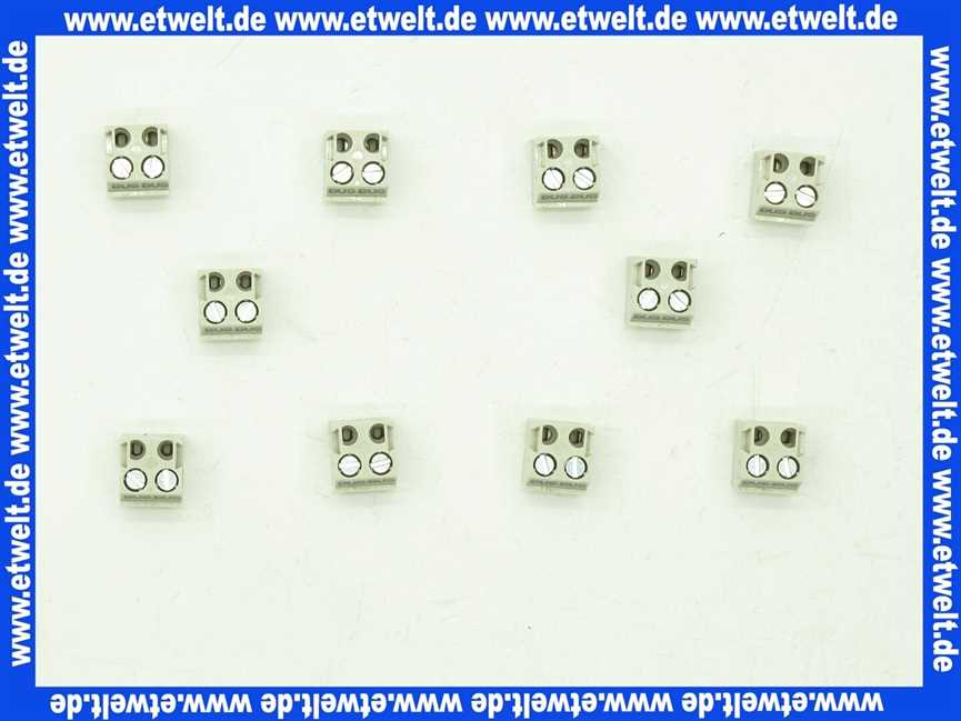 Vaillant Klemmleiste, 2-polig, (x10) 0020162579