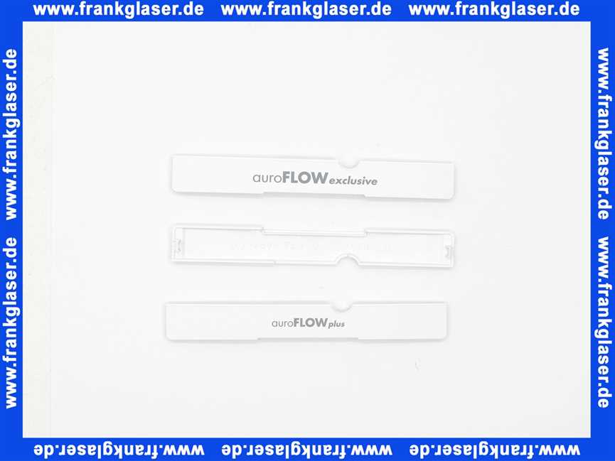 Vaillant Abdeckung, Firmenschild , Set 0020174718