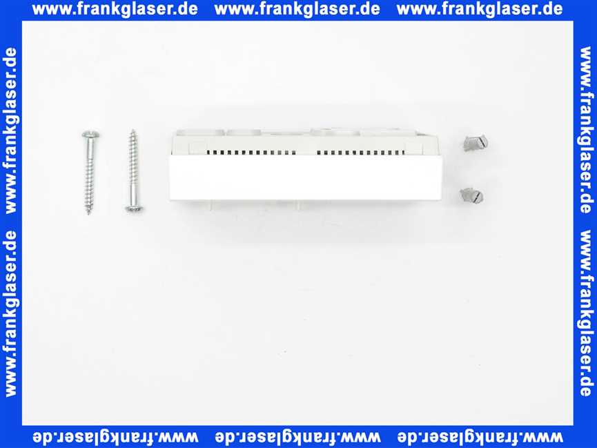 Vaillant VRC-FBG a Fernbedienung (VRC-UB/UBW) 009537