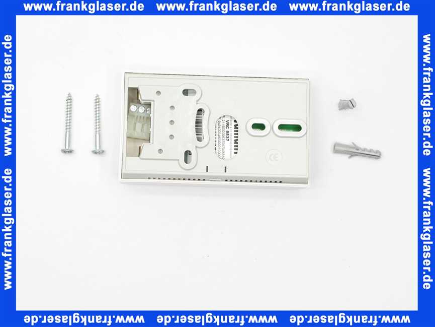 Vaillant VRC-FBG a Fernbedienung (VRC-UB/UBW) 009537