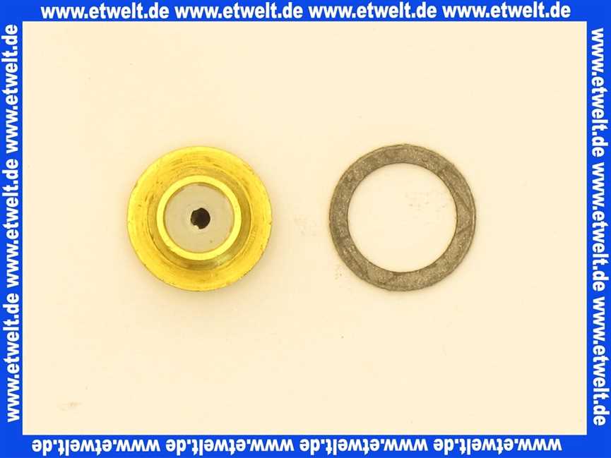 Vaillant 012162 Stopfbuchse zu Wasserschalter TB-VCW... (ab 5/95) 1 Stück